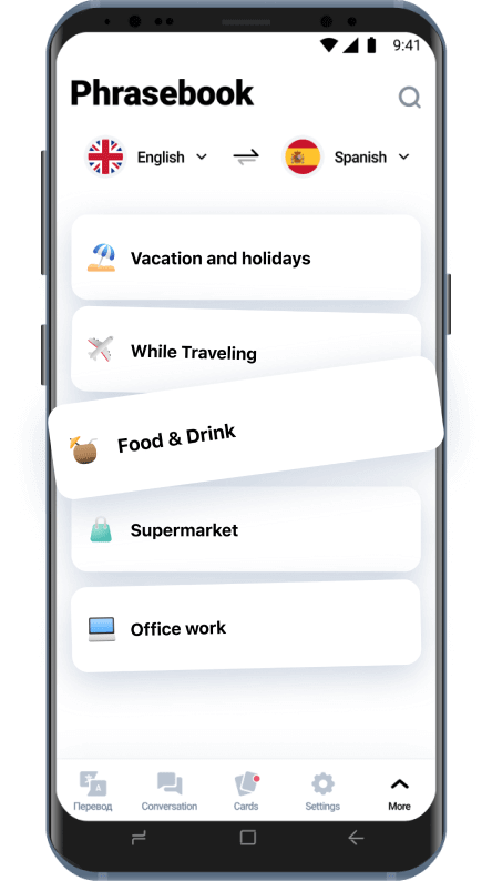 android-4 Dictionaries and Phrasebook in your pocket