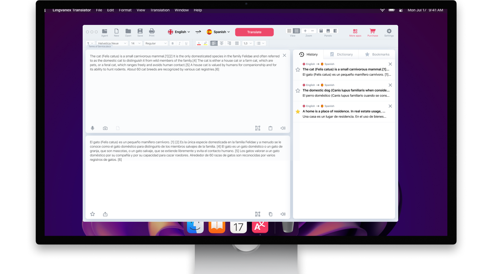 Translator for Mac